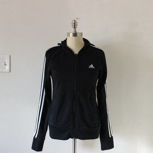 Women's Three-Stripe Zipper Hoodie
